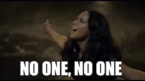 Like she says...
