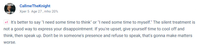 The Silent Treatment Trap