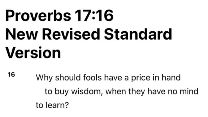 Why understanding the bible is sometimes so difficult