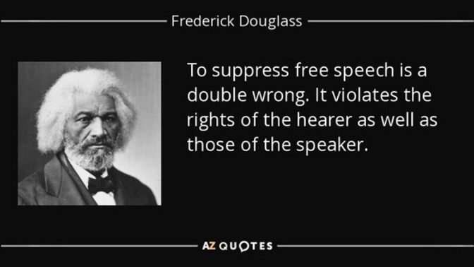 Why racists and bigots hate The First Amendment.