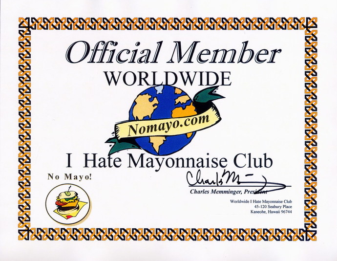 Proud member of nomayo.com