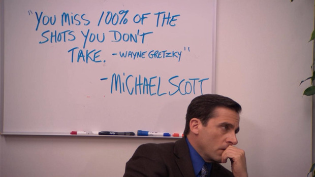 *aggressive throat clearing* - The Office fans everywhere