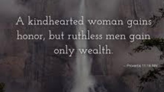 What the bible says about honour
