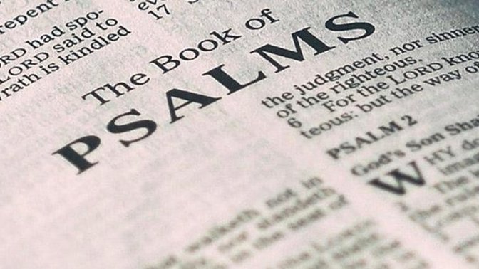 What I learned today when praying the psalms