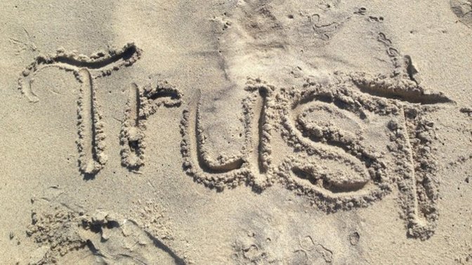 How I understand trust when it comes to God