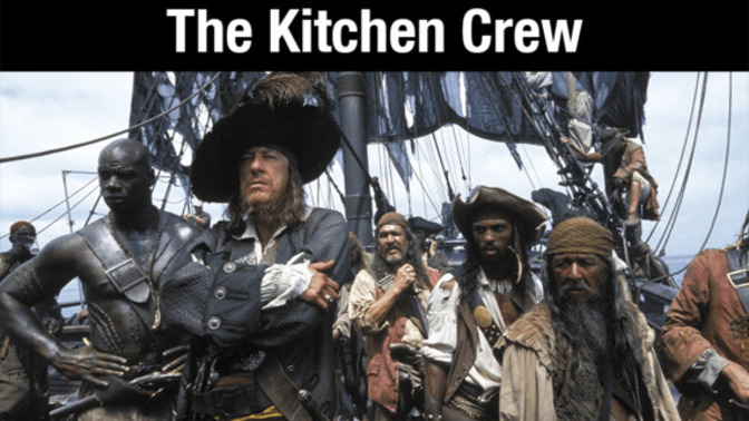My experience working in a restaurant as a kitchen staff member