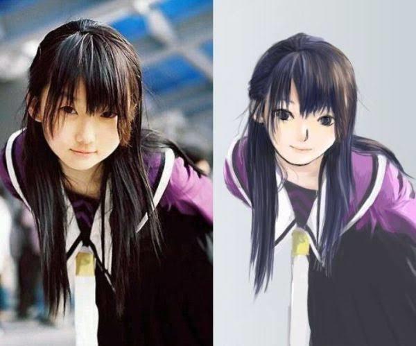 Why white people think anime character look white part 2