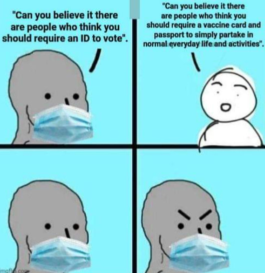 Medical Apartheid is coming to the United States.