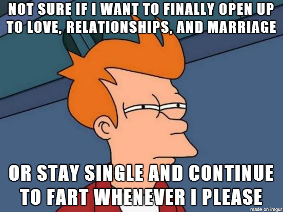 Being A Single Man in your 30s