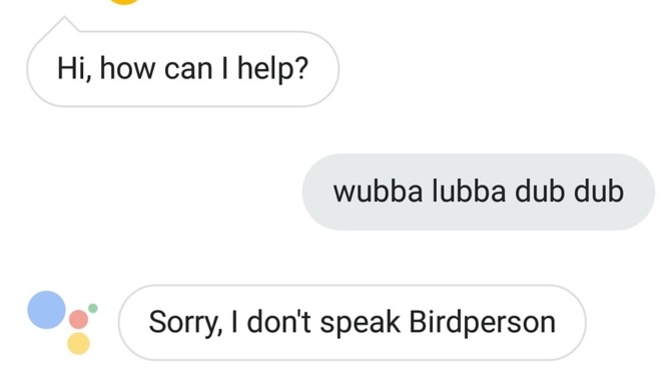 I'm done with intelligence