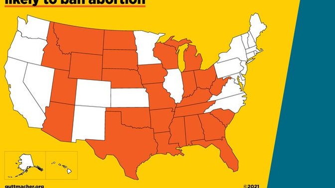 Girls, If you have a functioning womb you may want to have an out-of-state abortion plan ready if you live in any of these states.