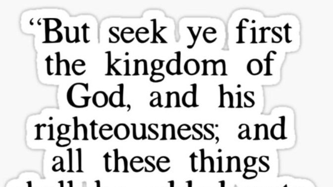 Two components to getting God’s support and provision according to the bible