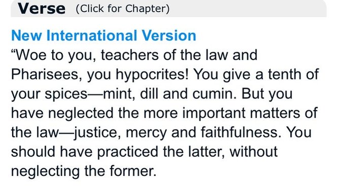 What I get out of reading Christ’s rebuke