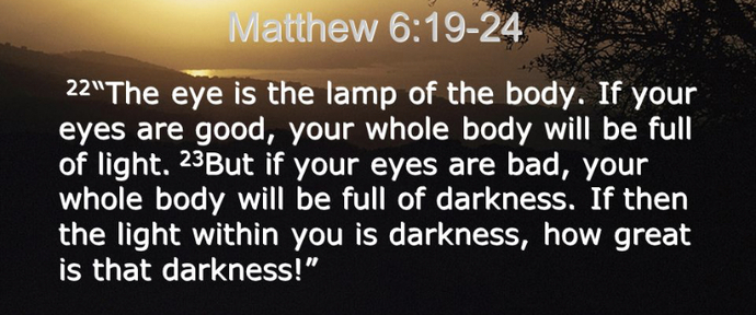 What the bible says about light and darkness