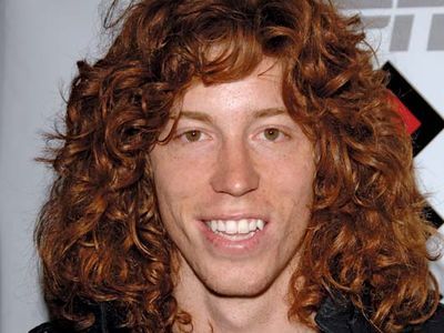 Male pro-snowboarder (Shaun White)