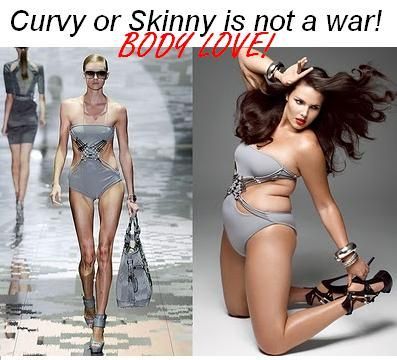 Us females should be on the same side and say both is beautiful