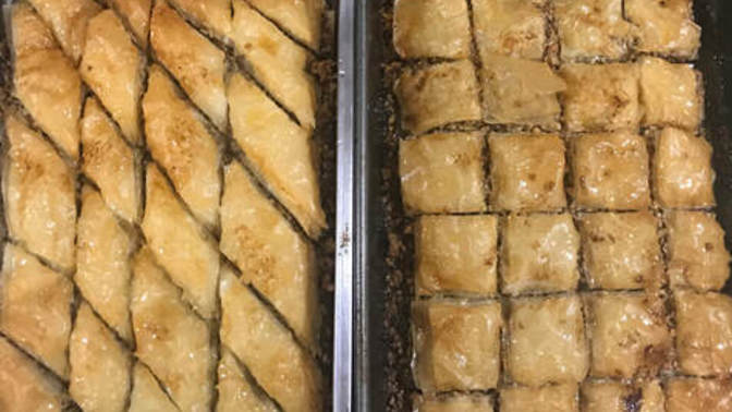 My favorite dessert is baklava!