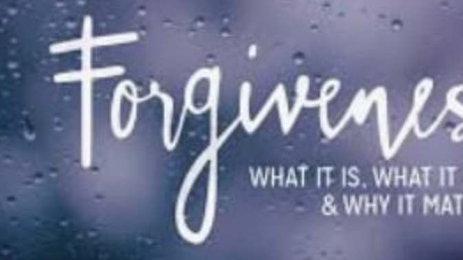 My Ideas on Christian Forgiveness