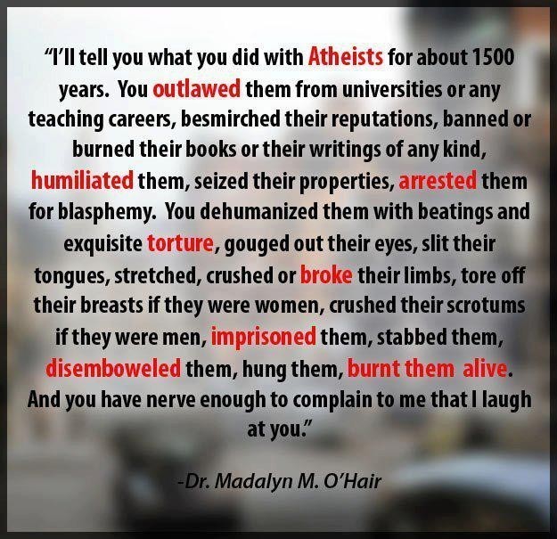 The Problem with Atheists, not with the Atheism itself.