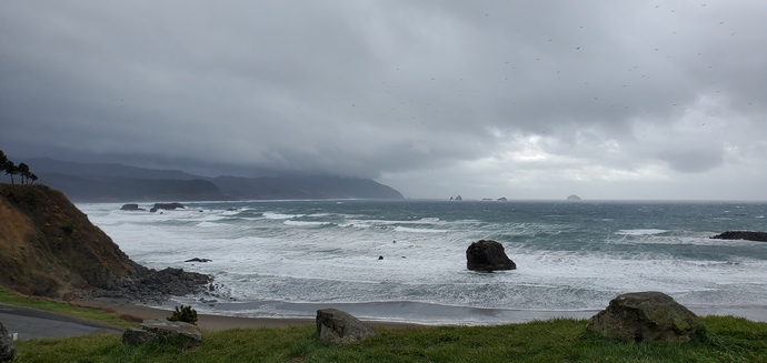 Rough water beach 2