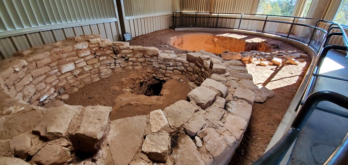 Dwellings pre-dating Cliff dwellings