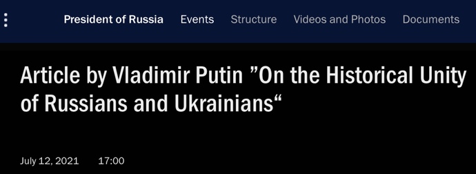Why Russia is Invading Ukraine