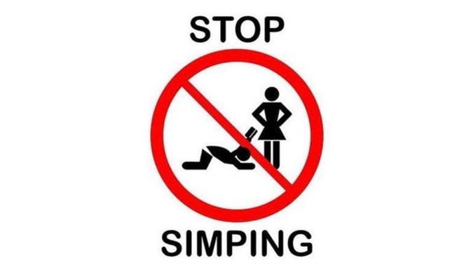 Simps: The bane of the average-looking man.