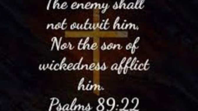 Psalm 89 about those who follow integrity