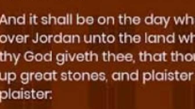 My Christian view of Deuteronomy 27 - part 2