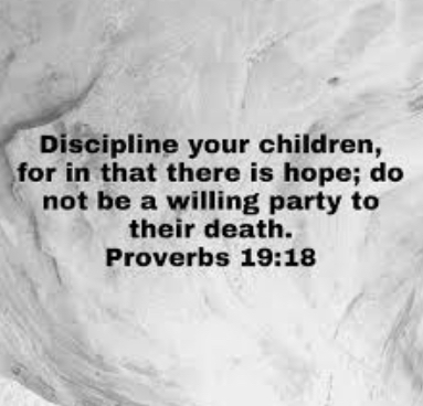 What I get from Proverbs 19:18