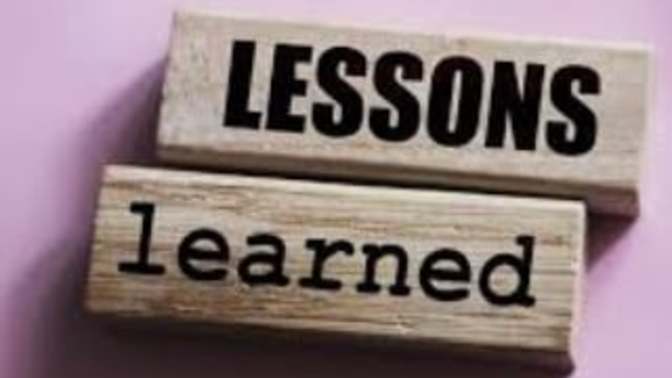 A lesson I learned from church in 2018
