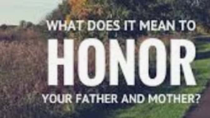 How I understand the Honour your father and mother rule
