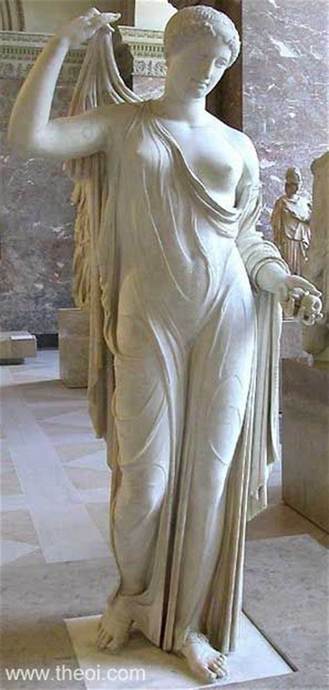Aphrodite. Start a Goddess-boobs trend if you like the idea.