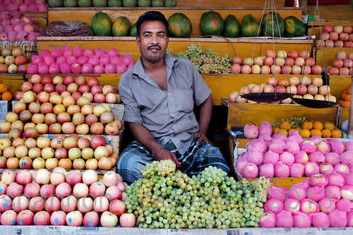Why the random street vendor? Read below