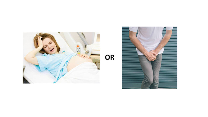 Giving birth or getting kicked in the - the Definitive Answer