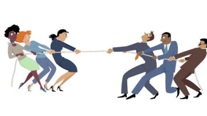 Calling a truce! Let’s end the “battle of the sexes”.