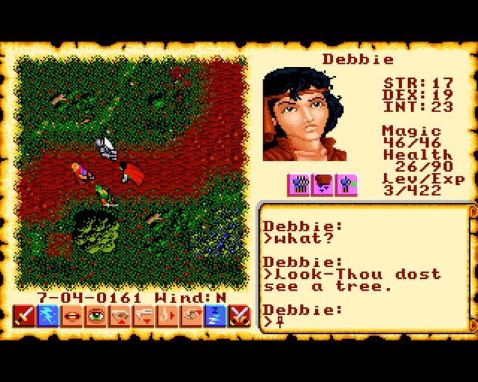 As noted in my last entry, I got bored of being "Namer"; now Im Debbie.