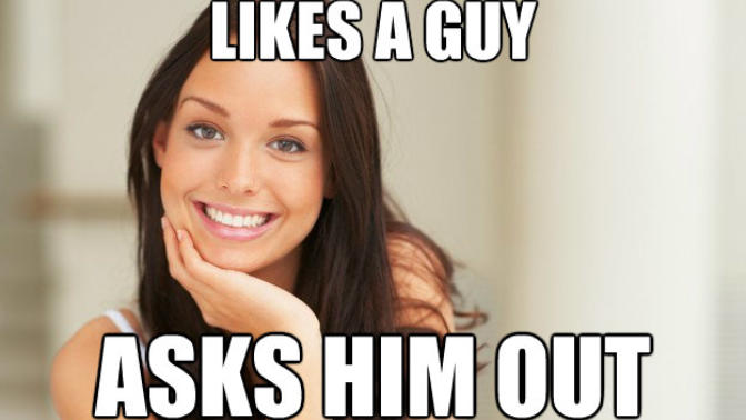 Women DO ask men out.