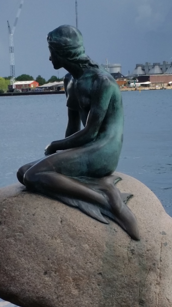 The REAL Little Mermaid in Copenhagen