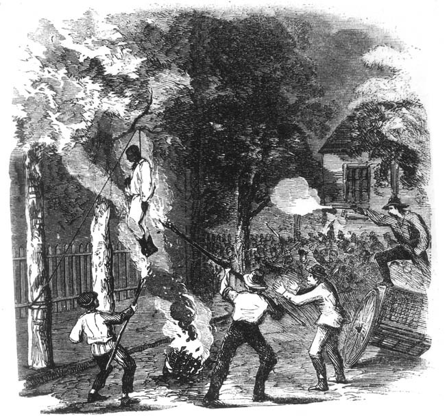 Blacks were targeted and severely lynched.