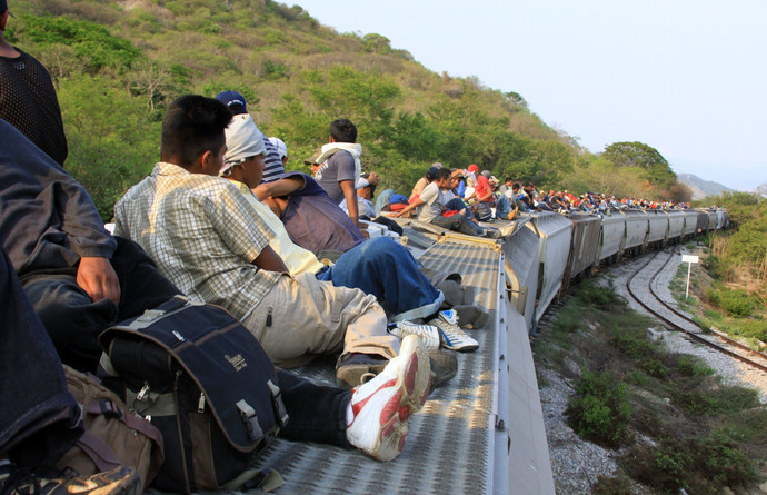 Massive exodus of citizens, heading to the US