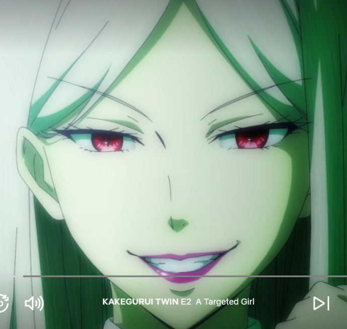 White skin, big eyes, pointy slender slopped shaped nose full-thinnish lips