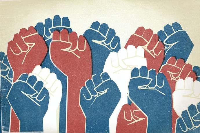 They recall the ideals of democracy