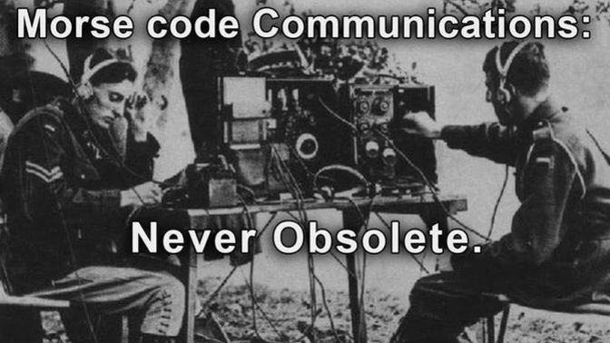 Did You Know That The Military Still Teaches Morse Code?