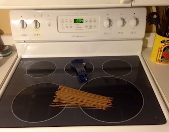Spaghetti on Stove ...