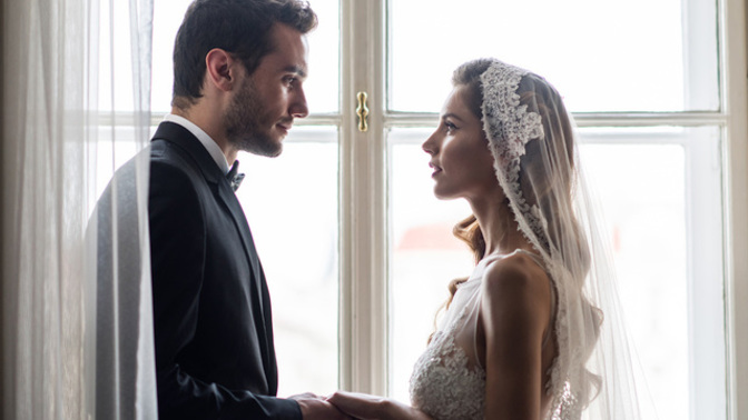 Guys never spend a lot of money on a wedding.