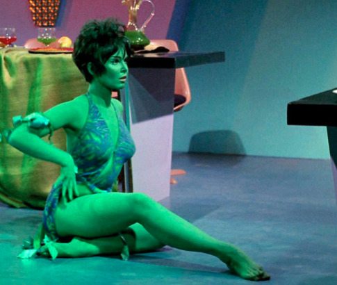 Yvonne Craig, as Marta, Orion dancing girl, Star Trek, TOS