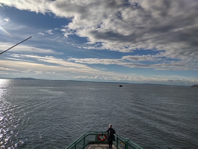 My photo on the Washington State Ferry TACOMA, September 2022.