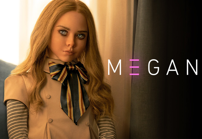 M3GAN, A social commentary on how we use technology for everything nowadays.