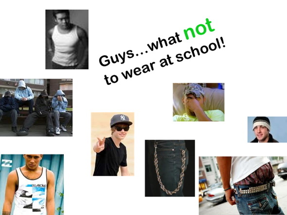 Boys dress code